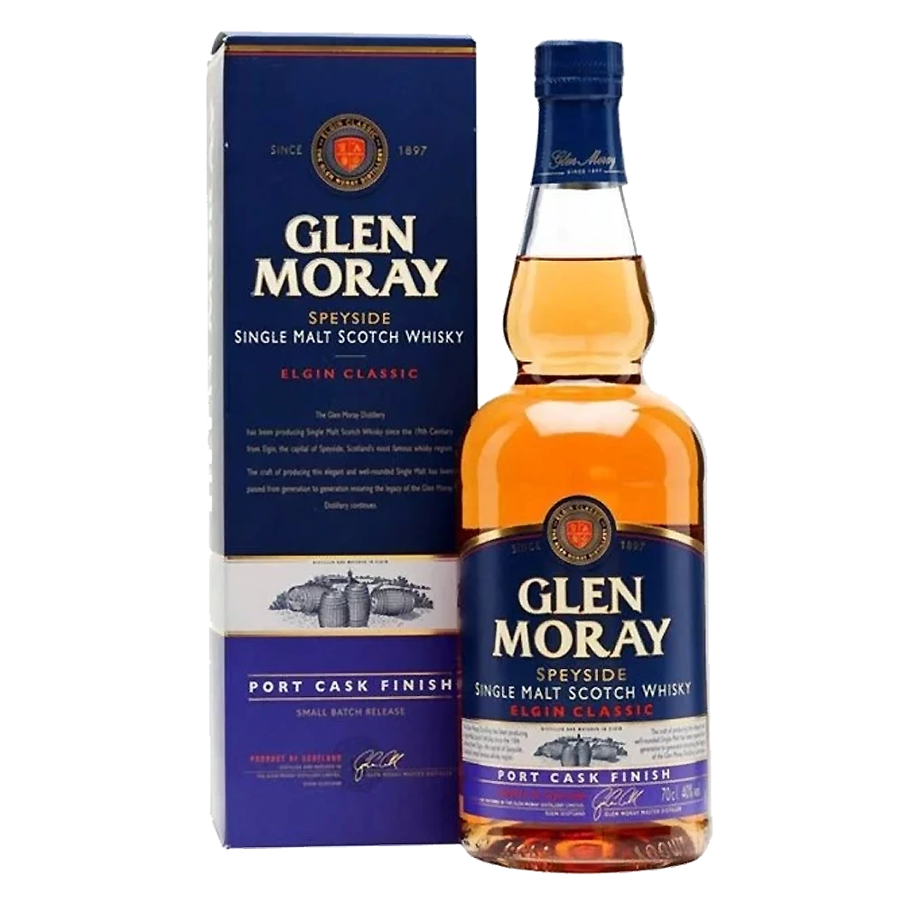 GLEN MORAY Port Cask Finish-70-Cl Glen Moray Port cask finish – Image 1