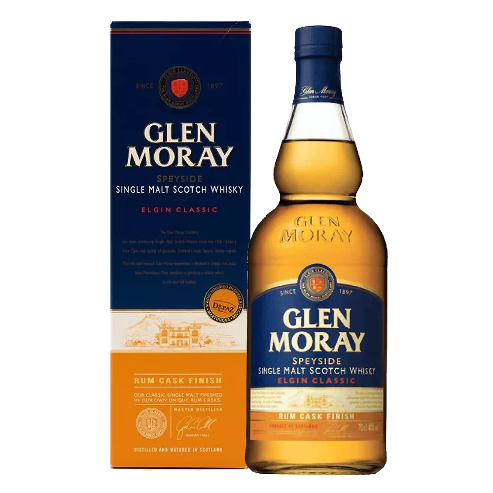Glen Moray-Rum Cask Finish Depaz Glen Moray Depaz finish – Image 1