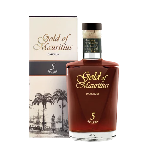 Rhum Gold of Mauritius 5 ans Solera 70cl
