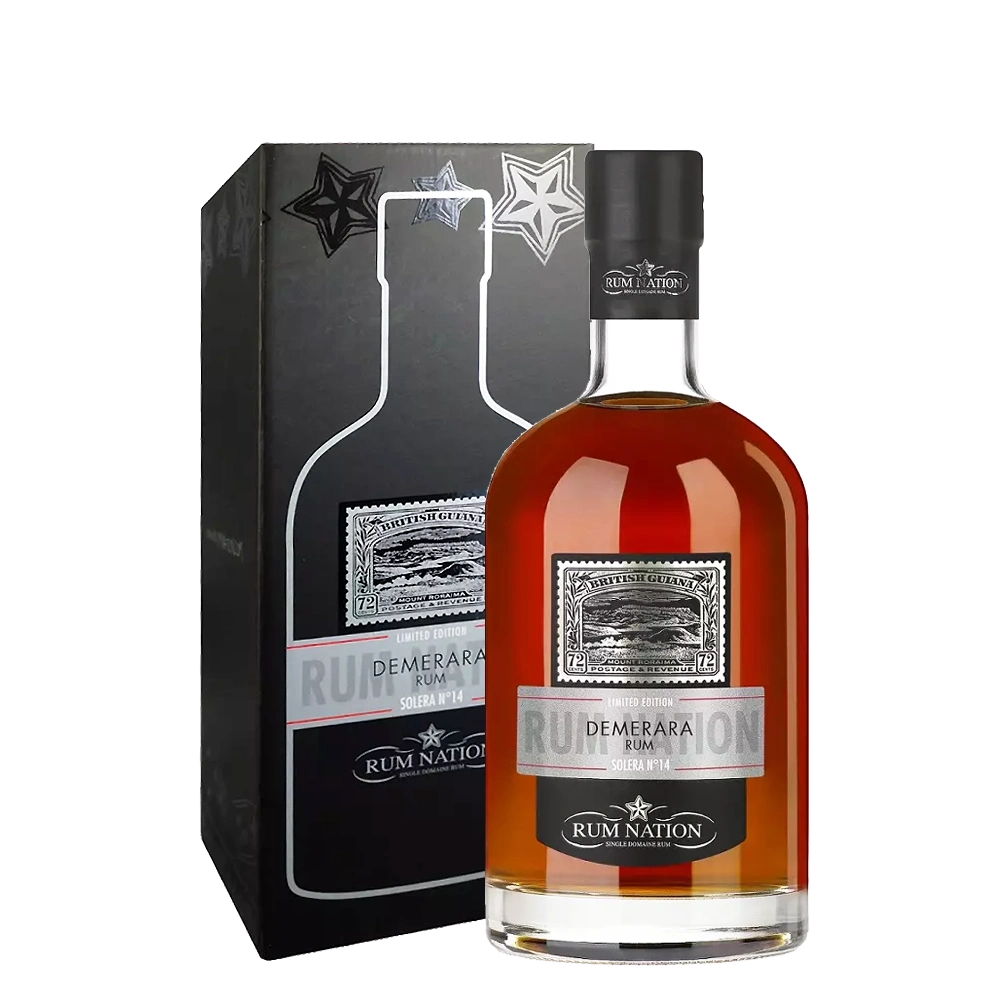 Rum Nation Demerara Solera N°14-70-Cl Rum Nation Demerara Solera N°14 – Image 1