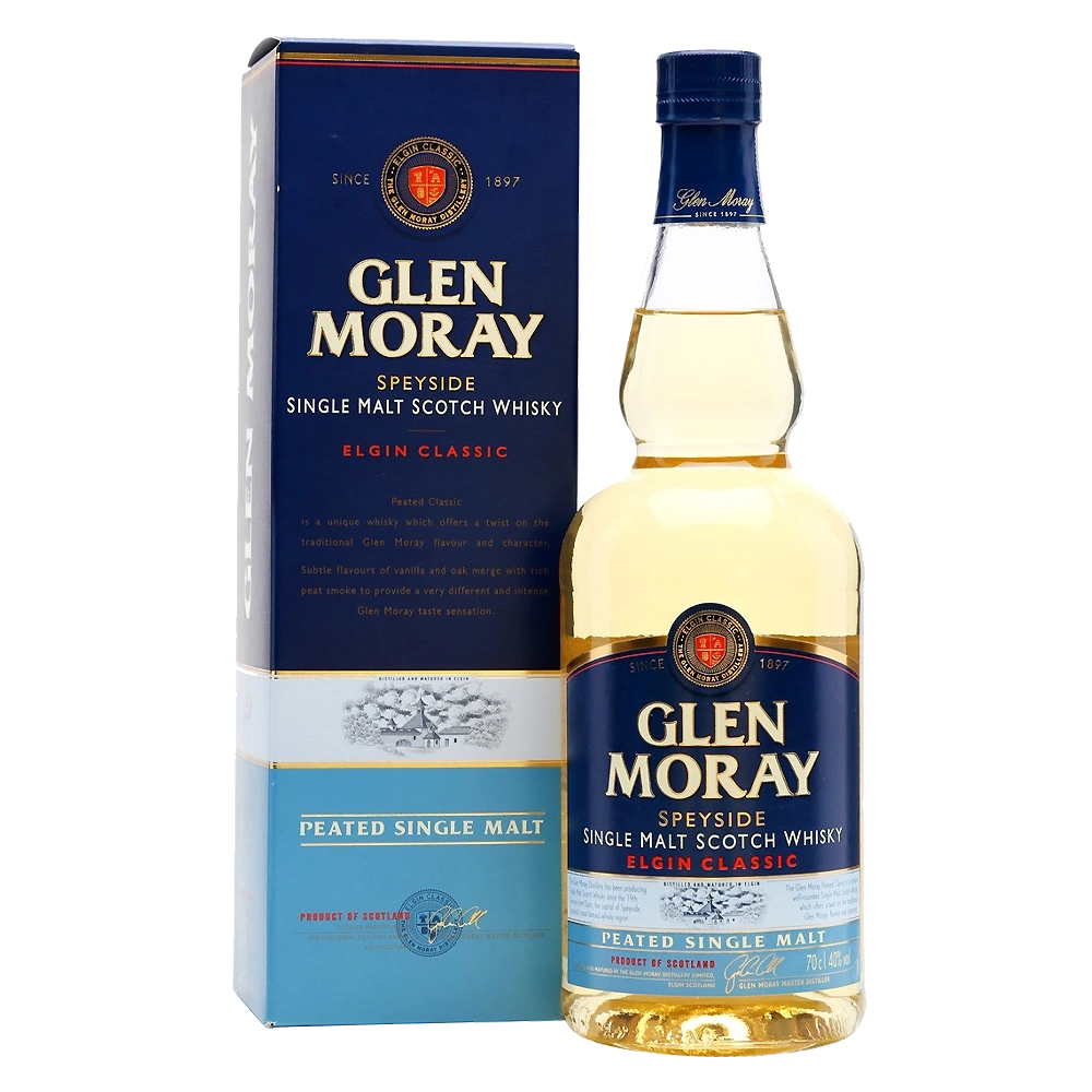 Glen Moray Peated-Whisky-70-Cl Glen Moray Peated – Image 1