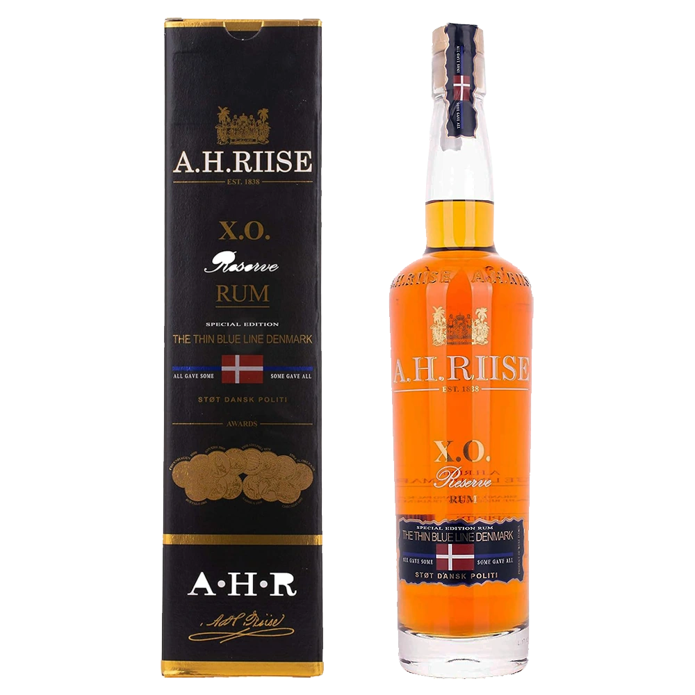 A.H. Riise XO Thin blue line-Rhum-70-Cl A.H. Riise XO Thin blue line – Image 1