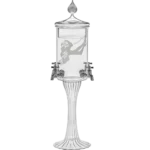 Fontaine à absinthe Charlotte 4 robinets